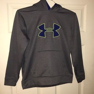 Grey Under Armor Hoodie